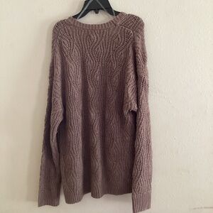 Medium layering cozy sweater (hang of shoulder) no buttons From Target